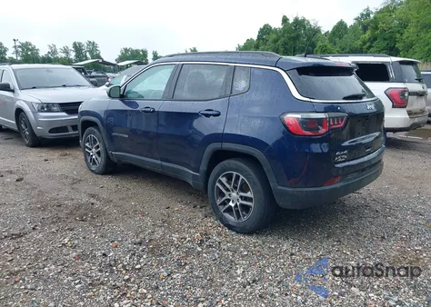 2018 Jeep Compass Latitude 4X4 from USA, damaged, VIN 3C4NJDBB9JT185159